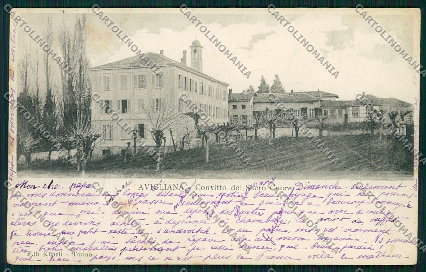 Torino Avigliana cartolina QK0998 – fronte