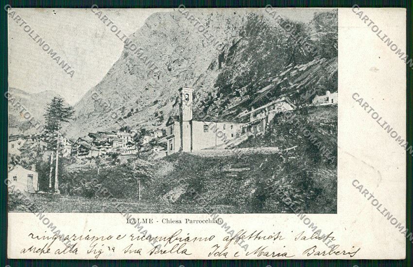 Torino Balme FORO cartolina QK1021 – fronte