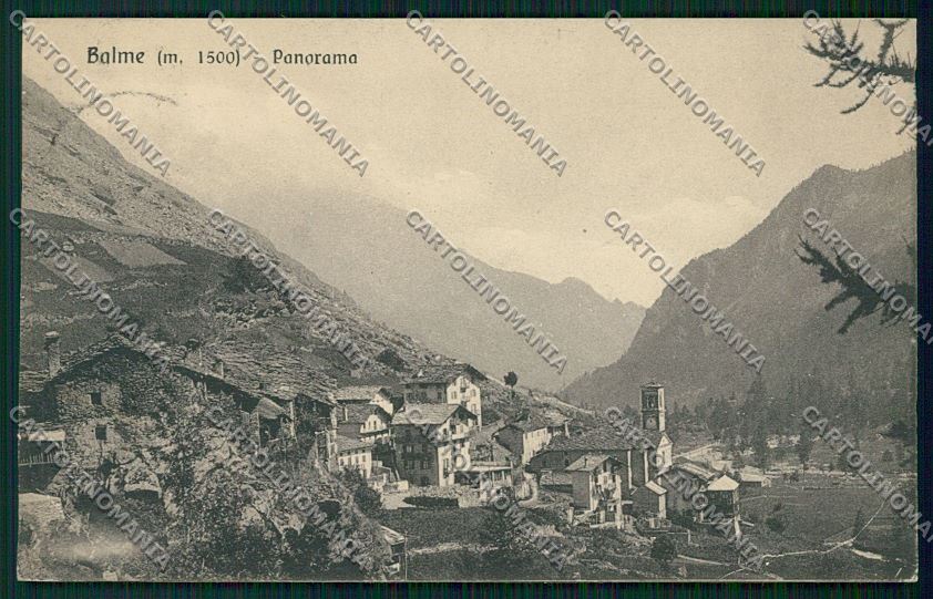 Torino Balme cartolina QK1022 – fronte