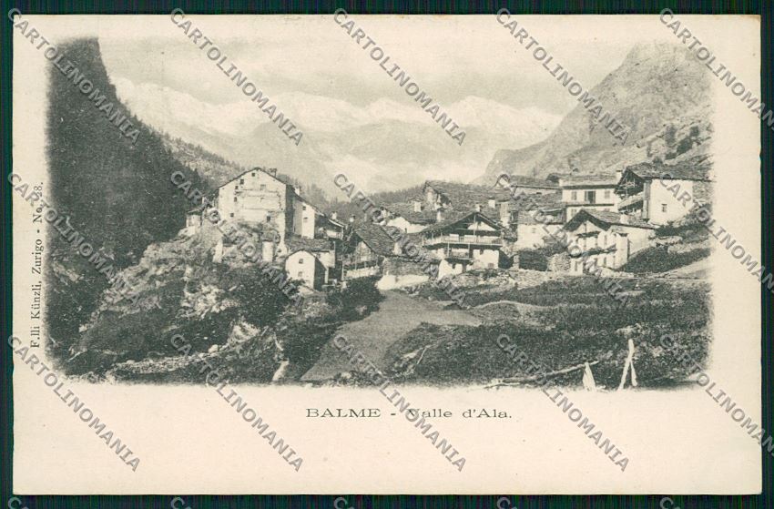Torino Balme cartolina QK1024 – fronte