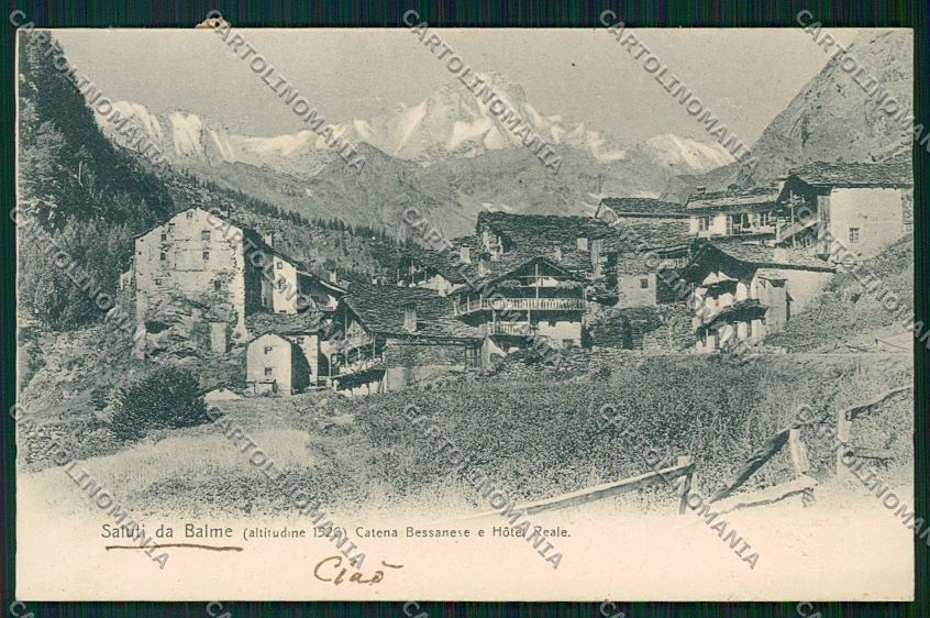 Torino Balme Genta cartolina QK1027 – fronte