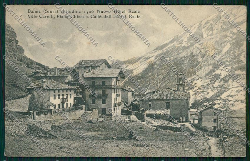 Torino Balme Genta cartolina QK1028 – fronte