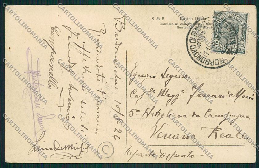 Torino Bardonecchia Grangie Serre Rocche Serù Rifugio Genta cartolina QK1035 – retro