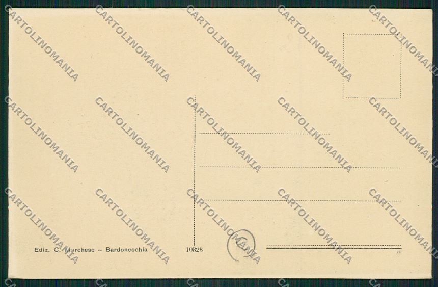 Torino Bardonecchia cartolina QK1036 – retro