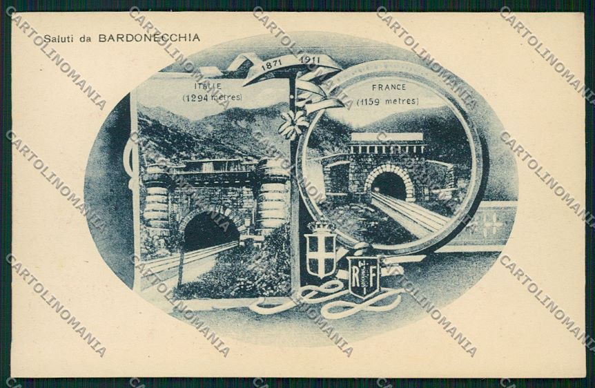 Torino Bardonecchia Frejus cartolina QK1048 – fronte