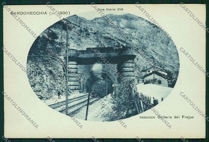 Torino Bardonecchia Frejus Treno cartolina QK1049 – fronte
