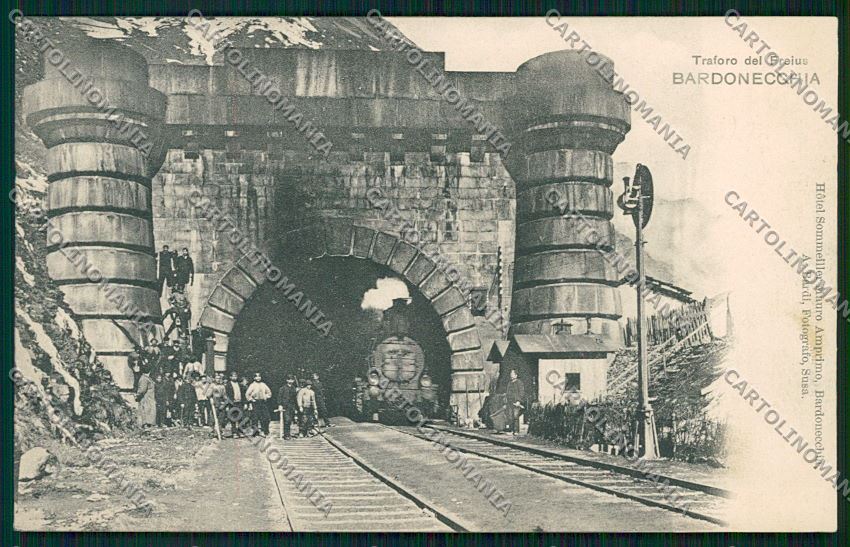Torino Bardonecchia Frejus Treno cartolina QK1054 – fronte