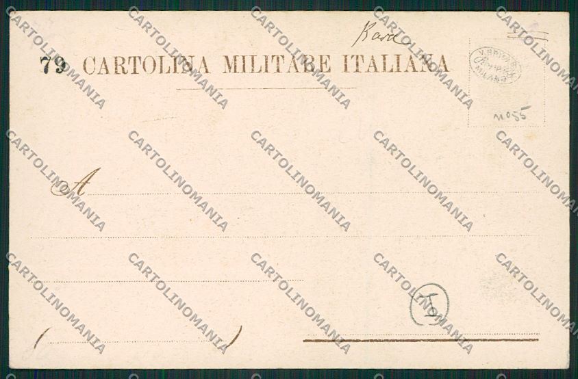 Torino Bardonecchia Militari Fanteria cartolina QK1057 – retro