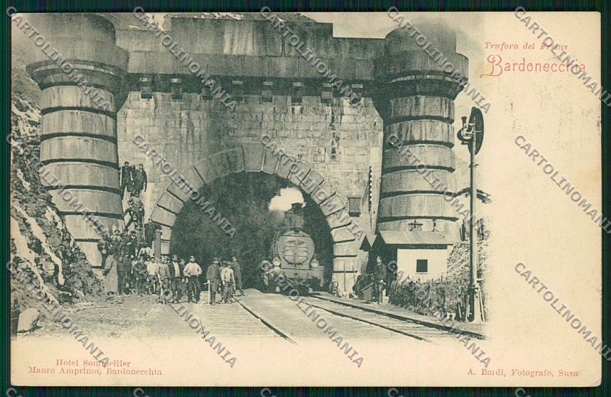 Torino Bardonecchia Frejus Treno cartolina QK1058 – fronte