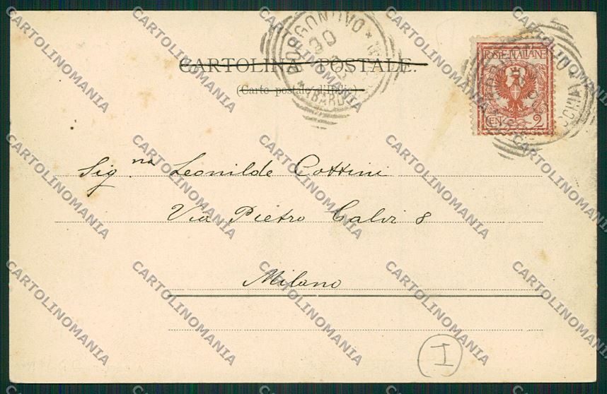 Torino Bardonecchia Frejus Treno cartolina QK1058 – retro