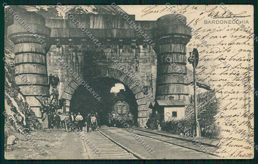 Torino Bardonecchia Frejus Treno cartolina QK1059 – fronte