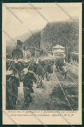 Torino Bardonecchia Militari Fanteria Treno cartolina QK1061 – fronte