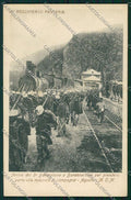 Torino Bardonecchia Militari Fanteria Treno cartolina QK1062 – fronte