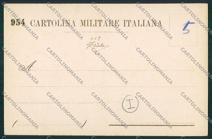 Torino Bardonecchia Militari Fanteria Treno cartolina QK1062 – retro