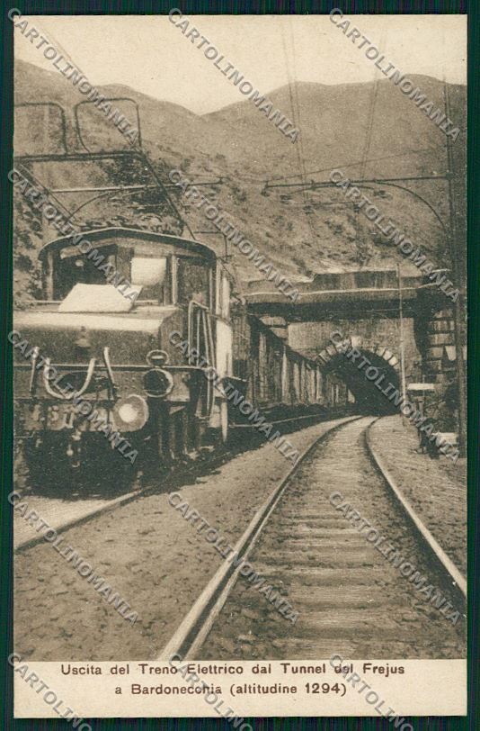 Torino Bardonecchia Frejus Treno Genta cartolina QK1066 – fronte