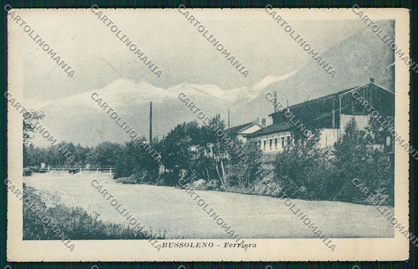 Torino Bussoleno PIEGA cartolina QK1080 – fronte