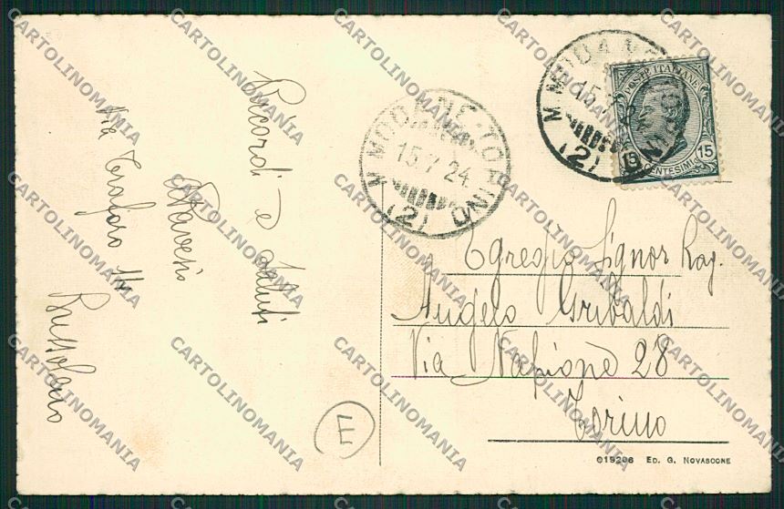 Torino Bussoleno cartolina QK1099 – retro