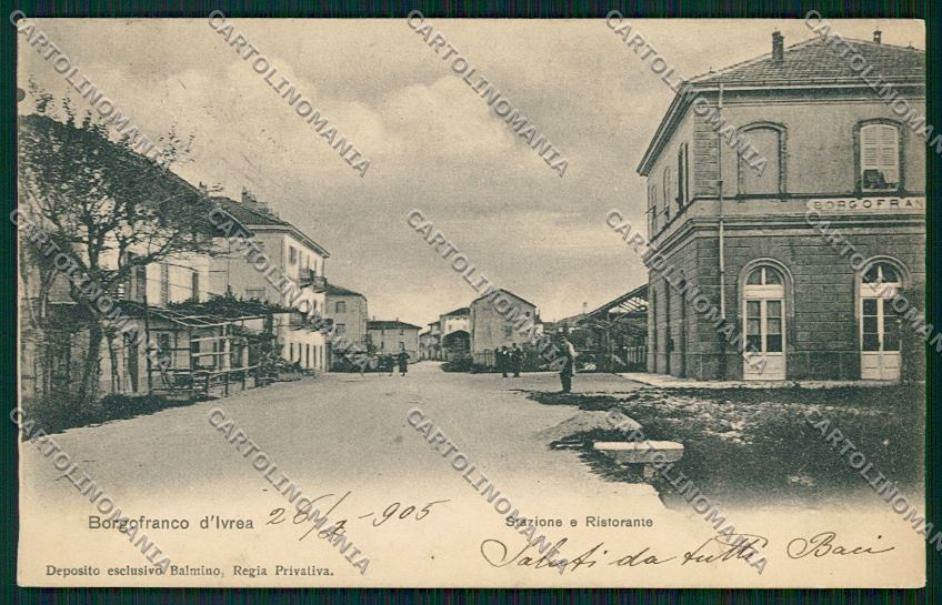 Torino Borgofranco cartolina QK1120 – fronte