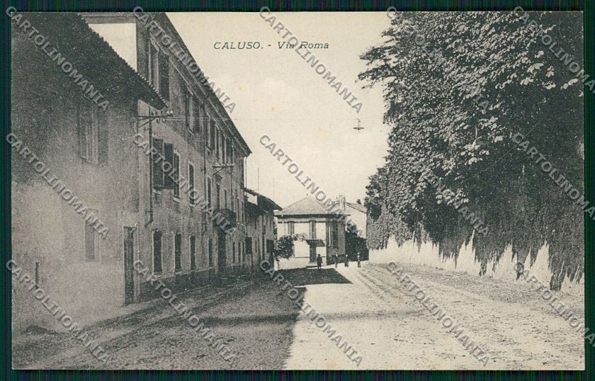 Torino Caluso cartolina QK1122 – fronte