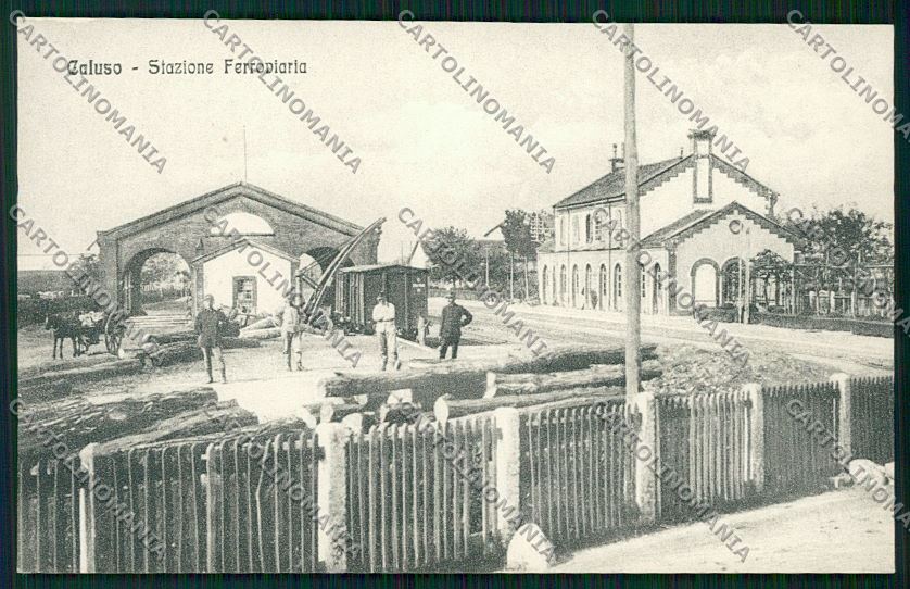 Torino Caluso Stazione cartolina QK1125 – fronte