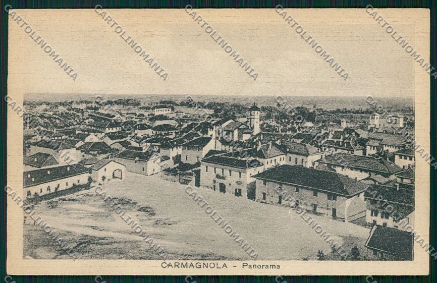 Torino Carmagnola cartolina QK1132 – fronte
