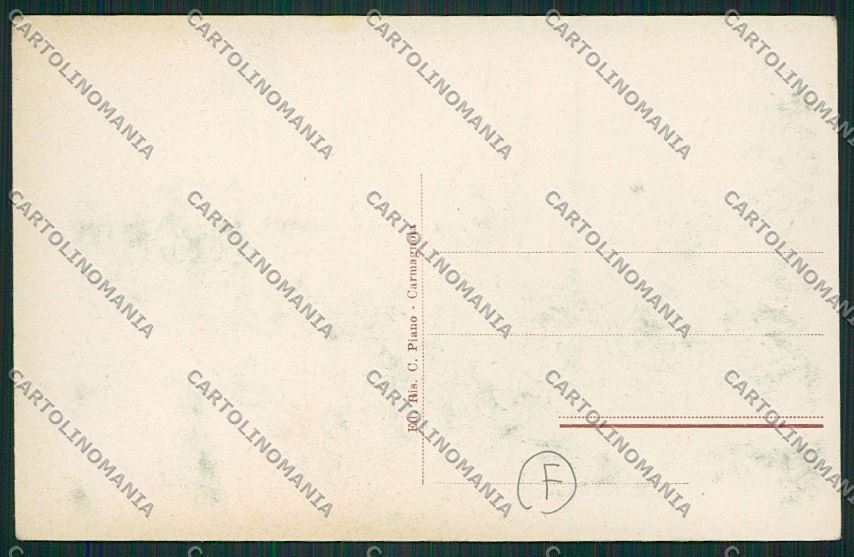 Torino Carmagnola cartolina QK1137 – retro