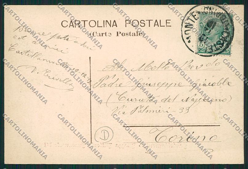 Torino Castellamonte cartolina QK1146 – retro