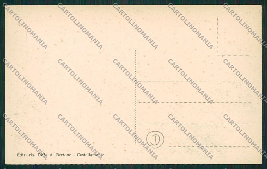 Torino Castellamonte cartolina QK1149 – retro