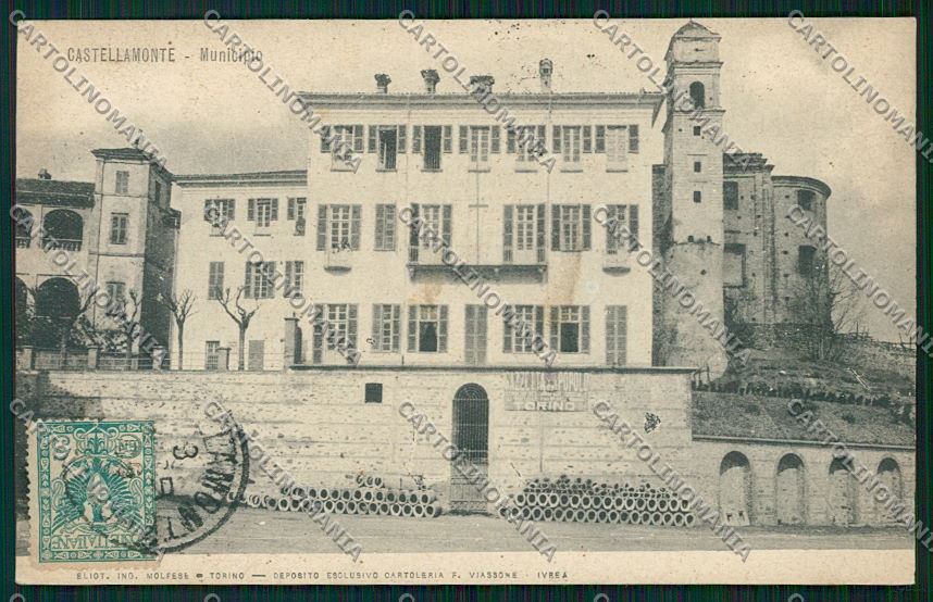 Torino Castellamonte cartolina QK1154 – fronte
