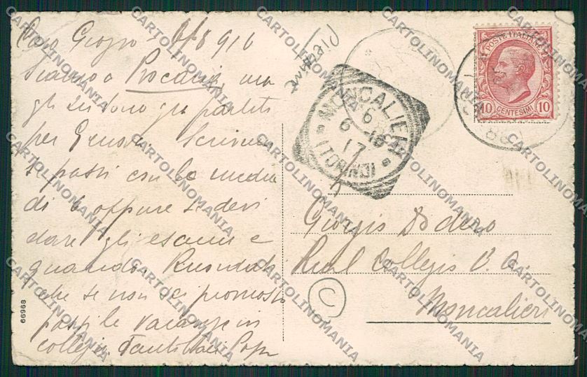 Torino Ceres Procaria PIEGHINE cartolina QK1161 – retro