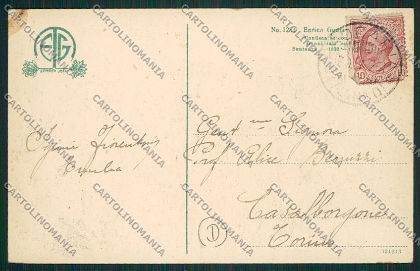 Torino Ceres Procaria Genta cartolina QK1175 – retro