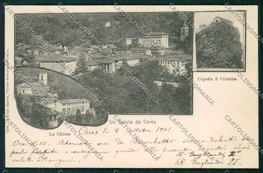 Torino Ceres cartolina QK1178 – fronte