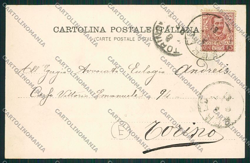 Torino Ceres cartolina QK1178 – retro
