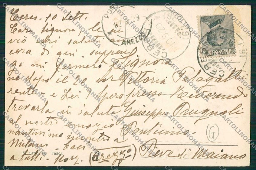 Torino Ceres cartolina QK1183 – retro