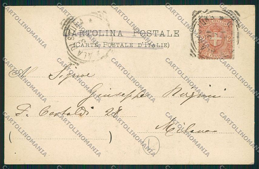 Torino Ceres cartolina QK1184 – retro