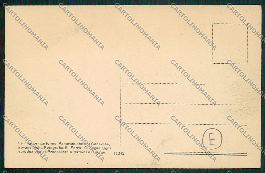 Torino Ceresole Reale cartolina QK1188 – retro
