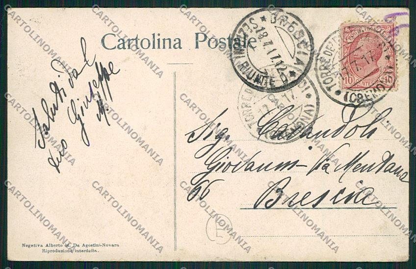 Torino Ceresole Reale cartolina QK1190 – retro