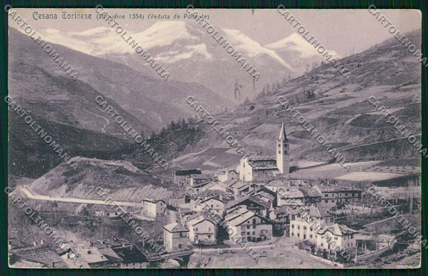 Torino Cesana Genta cartolina QK1192 – fronte