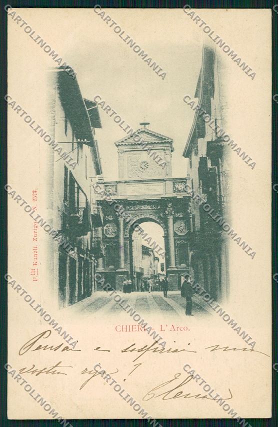 Torino Chieri cartolina QK1233 – fronte