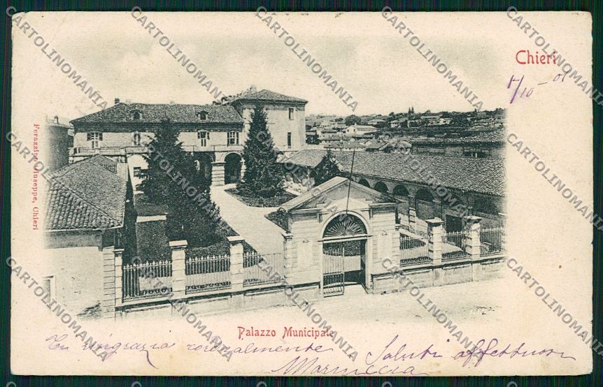 Torino Chieri cartolina QK1238 – fronte