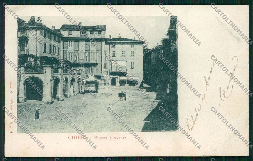 Torino Chieri PIEGHINE cartolina QK1242 – fronte