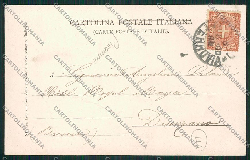 Torino Chieri PIEGHINE cartolina QK1242 – retro