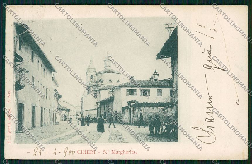 Torino Chieri PIEGA cartolina QK1247 – fronte
