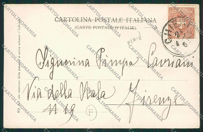 Torino Chieri PIEGA cartolina QK1247 – retro