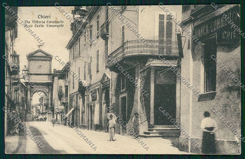 Torino Chieri ABRASA cartolina QK1248 – fronte