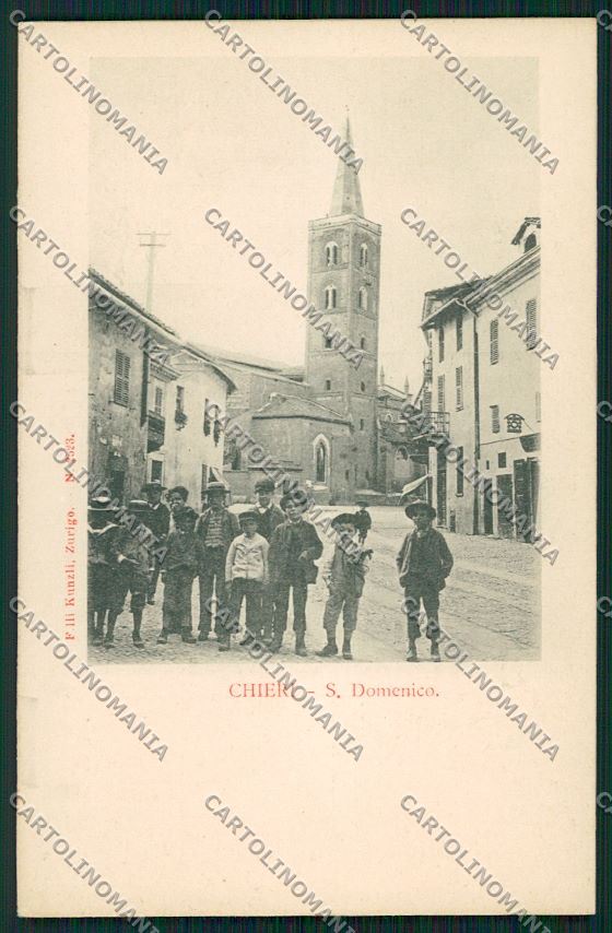 Torino Chieri cartolina QK1250 – fronte