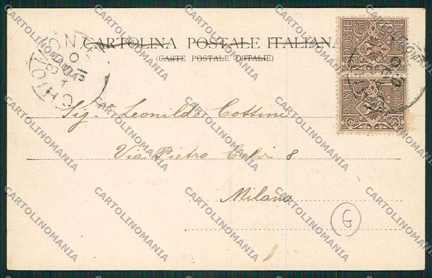 Torino Chiomonte Stazione cartolina QK1259 – retro