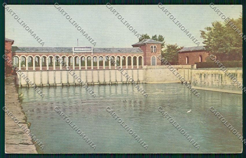 Torino Chivasso Canale Cavour cartolina QK1267 – fronte