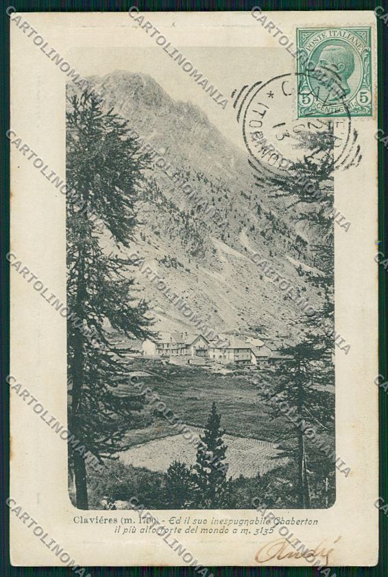 Torino Clavieres cartolina QK1282 – fronte