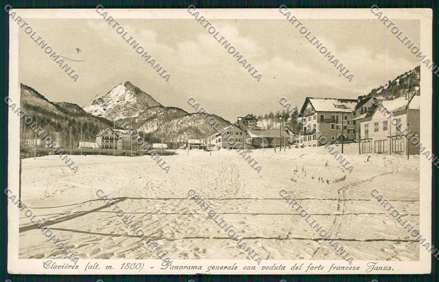 Torino Clavieres cartolina QK1291 – fronte